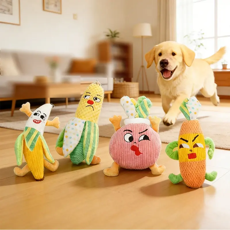 Medium Dog banana plush 