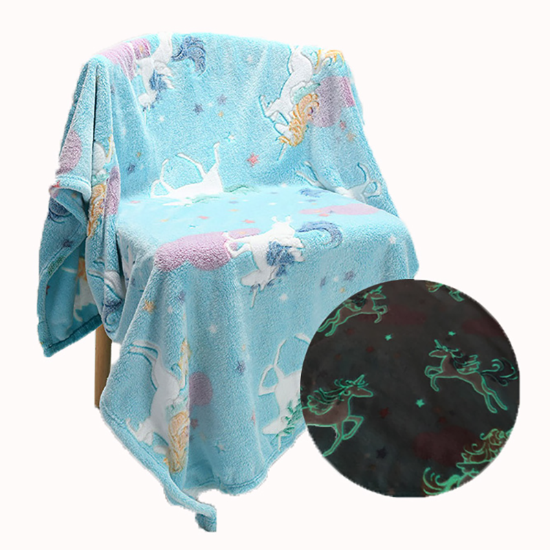 100% polyester Fuzzy Throw Blanket