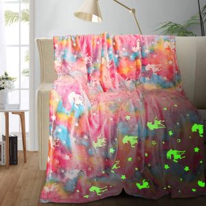 glow in the dark throw blanket