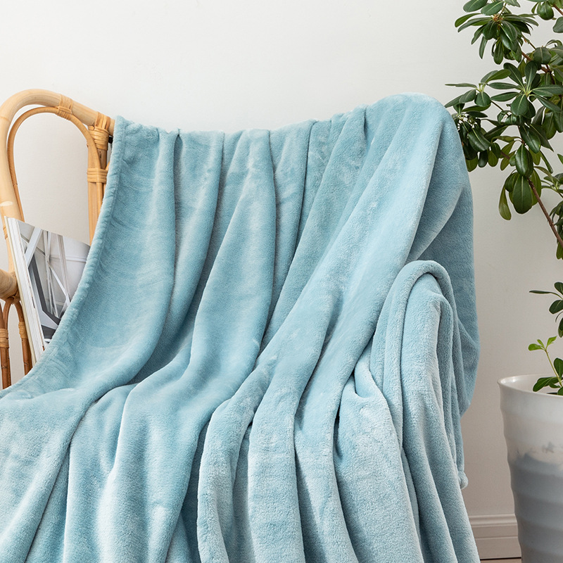 Solid Color Super Soft Throw Blankets